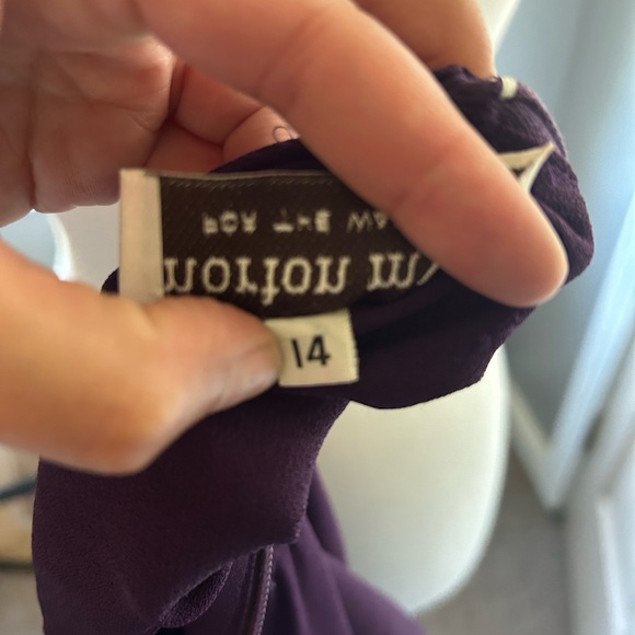 Vintage Morton Miles for the Warrens Purple Midi Backless Sheath Dress - M/L - Picture 10 of 10